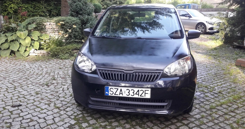 Skoda Citigo cena 13900 przebieg: 236000, rok produkcji 2016 z Mszana Dolna małe 121